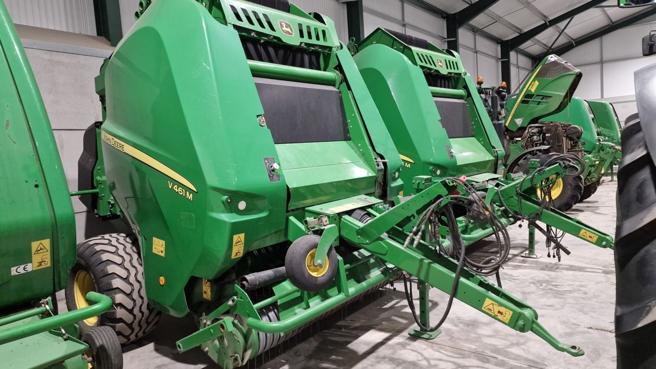 E-FARM: John Deere V461M - Baler - id KYZ9HXJ - €26,652 - Year of construction: 2018 - Total number of bales produced: 7,200,United Kingdom