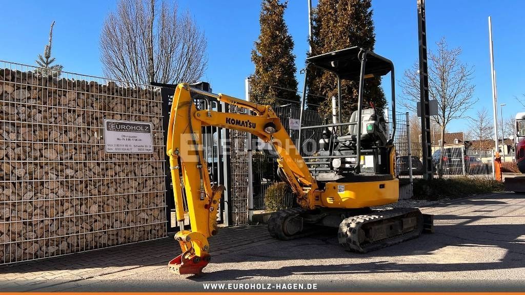 KOMATSU minibagger pc 16 r-3hs, schnellwechsler ms01 Mini excavator €17,900