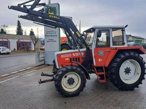 E-FARM: Steyr 8080 - Tracteur - id YYCEVTD - 15 967 € - Puissance du moteur (chevaux): 80 - Allemagne