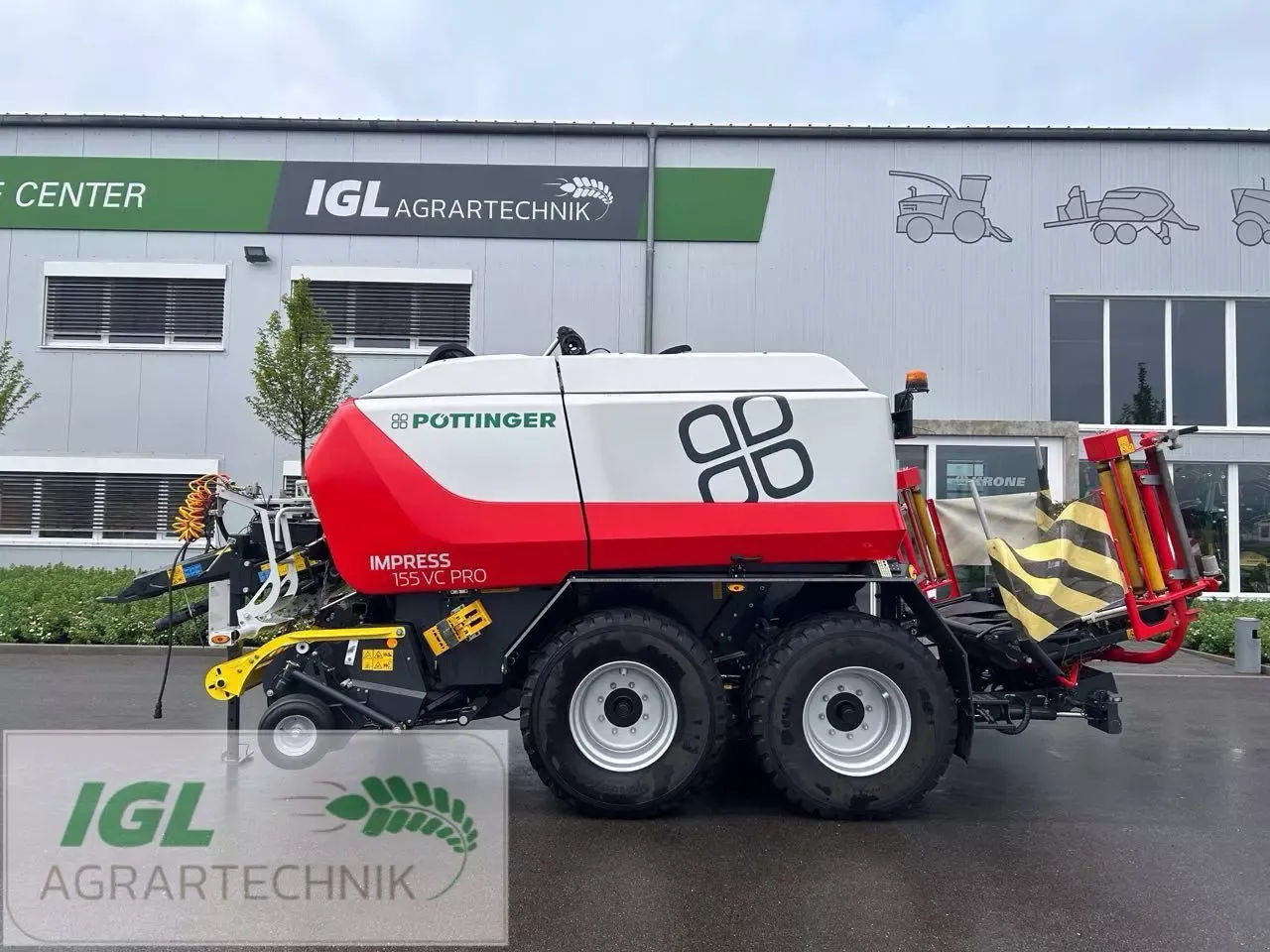 E-FARM: pöttinger impress 155 v pro - Balownica - id GWFQDWL - 65 000 € - Rok produkcji: 2018 - Niemcy