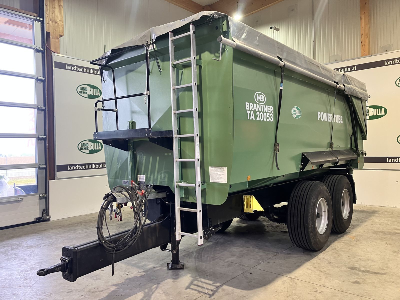 E-FARM: BRANTNER ta 20053 power tube - Dumper - id ILSIX4W - €29,558 - Year of construction: 2017 - Austria