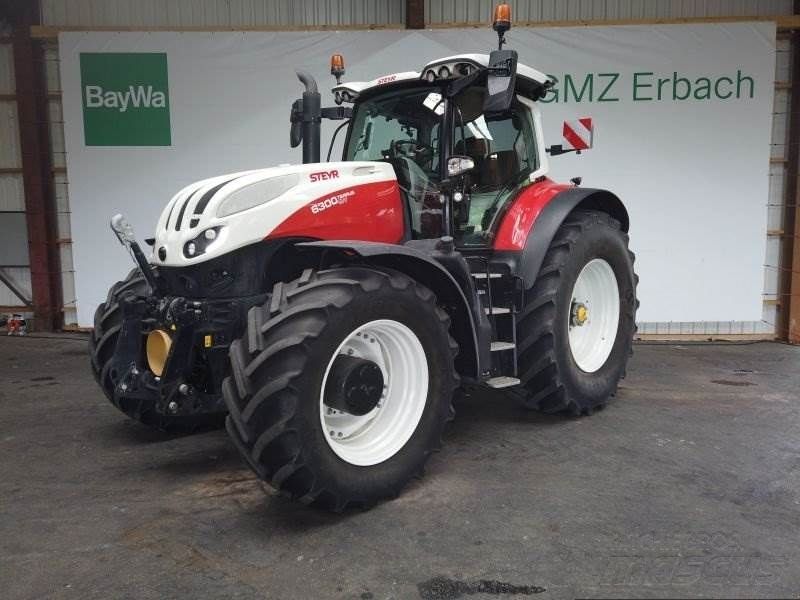 E-FARM: Steyr Terrus 6300 CVT - Traktor - id HKKQV37 - 129.900 € - Baujahr: 2022 - Abgelesene Motorstunden: 2.900,Motorleistung (PS): 300,Deutschland