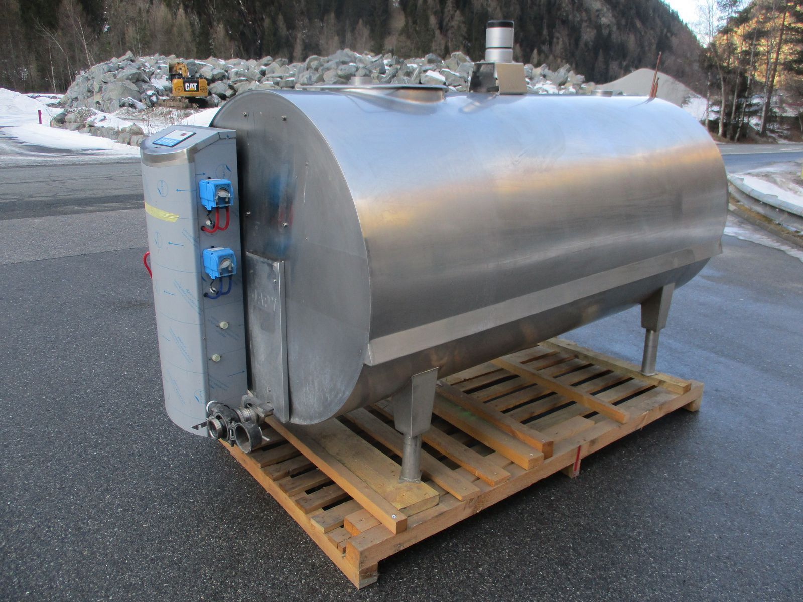 E-FARM: japy tech kühltank 2100lt mit wts-100.2 reinigung u. kühlu - Matériel de traite - id HE6RIJW - 6 917 € - Autriche