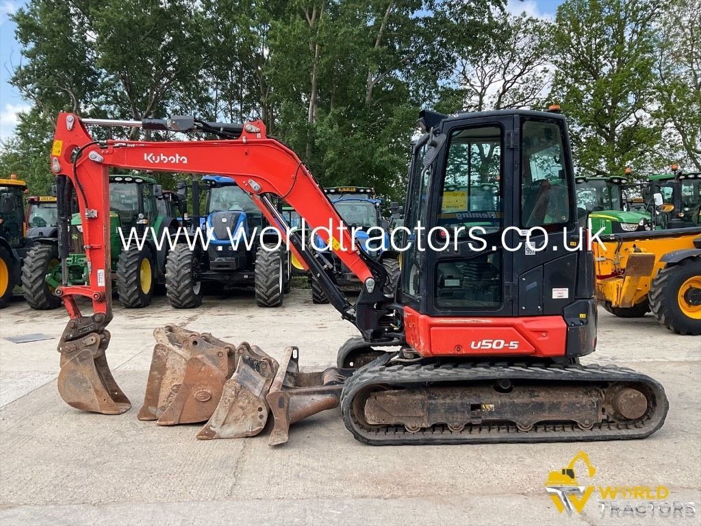 Kubota U50-5 Mini excavator €29,765