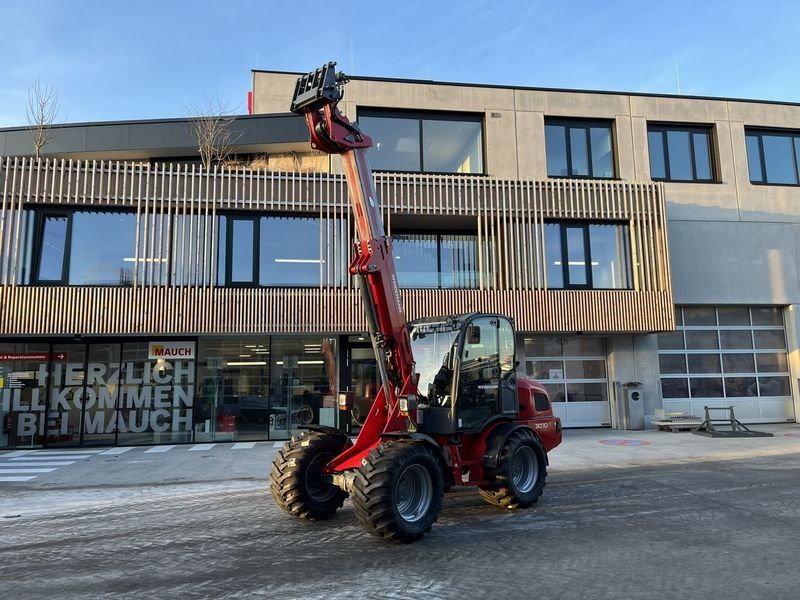 E-FARM: Weidemann 3070cx80 teleradlader 3100h, 30km/h 100l hydr. - Chargeuse compacte - id EXGDLJD - 61 504 € - Année: 2014 - Autriche