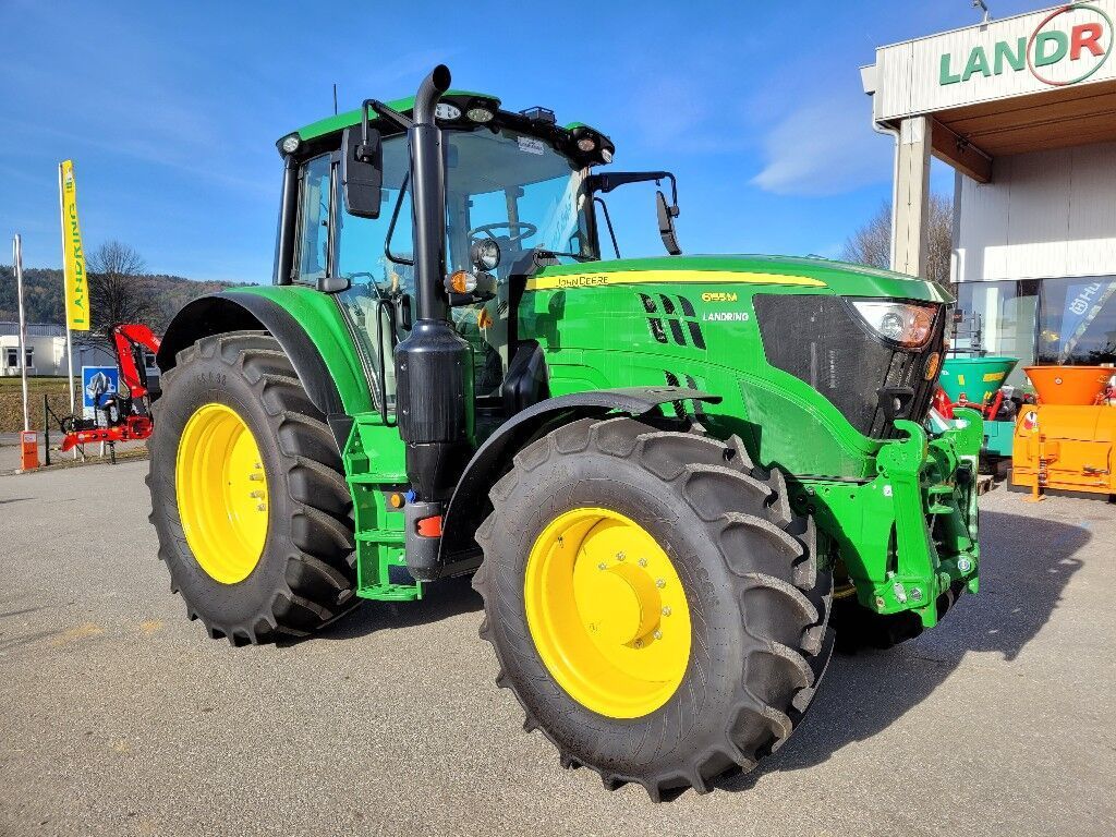 E-FARM: John Deere 6155 M - Traktor - id 5VJHGJX - 116.250 € - Baujahr: 2022 - Motorleistung (PS): 154,Österreich