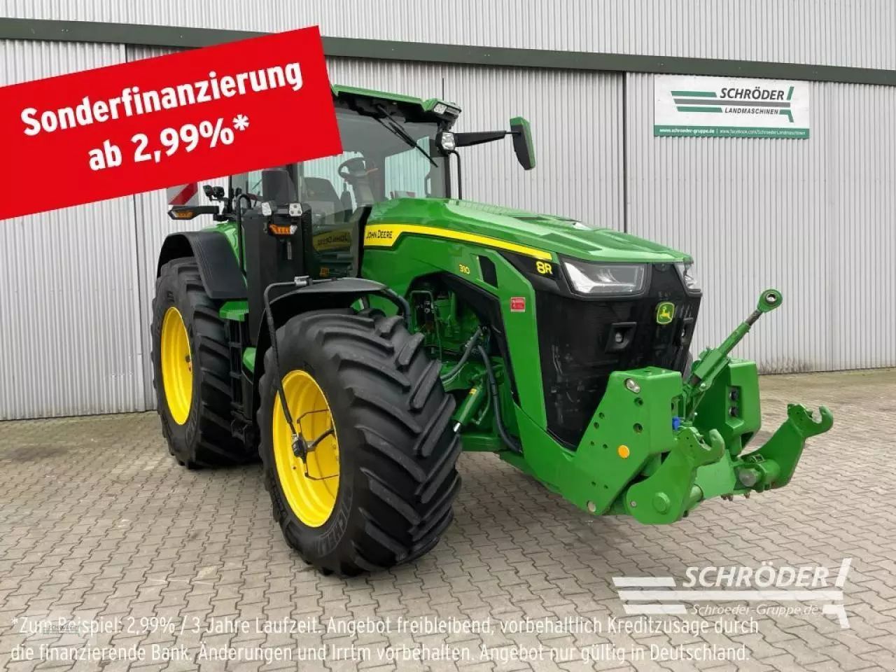 E-FARM: John Deere 8R 310 - Traktor - id KB8PIHP - 214.885 € - Baujahr: 2021 - Abgelesene Motorstunden: 1.153,Motorleistung (PS): 340,Deutschland