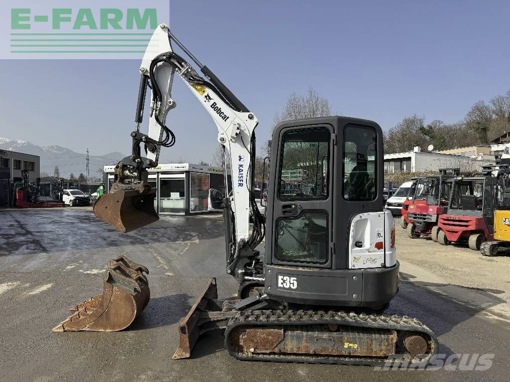 Bobcat e35 powertilt 3xschaufeln klima Mini excavadora  34.500 €