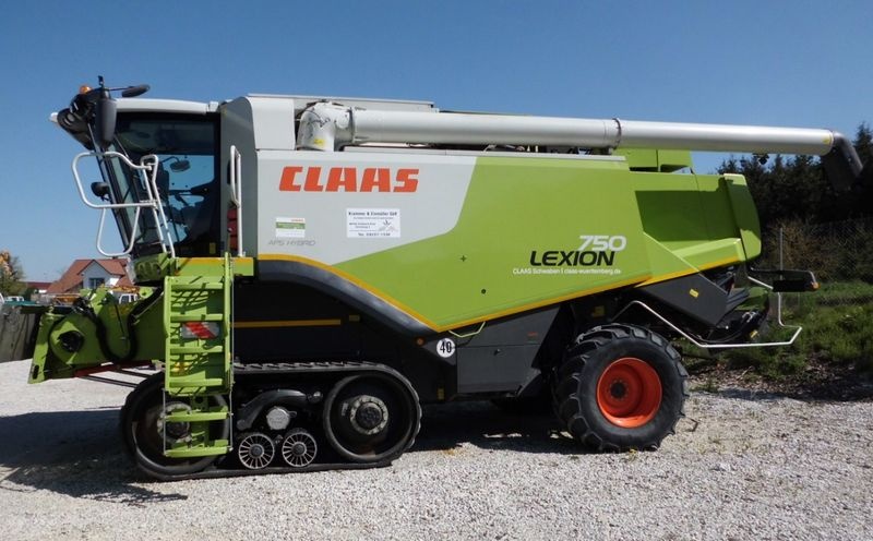 Claas lexion 750 tt 40 km/h combine €149,000