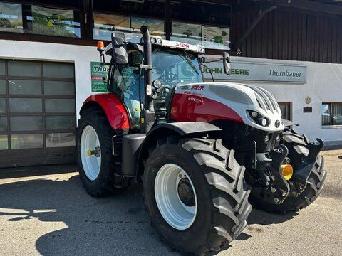 E-FARM: Steyr Impuls 6175 CVT - Tractor - id 81PBCTX - Year of construction: 2021 - Engine hours: 2,605,Engine power (HP): 175,Germany