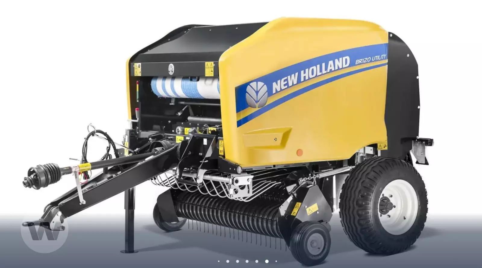 E-FARM: New Holland BR120 Utility - Empacadora - id AKISQW1 - 22.500 € - Alemania
