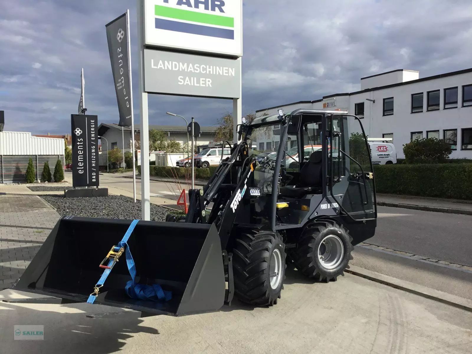 Toyo ku 836 ii kubota motor inkl. schaufel & gabel black Cargador de ruedas Tele 28.563 €