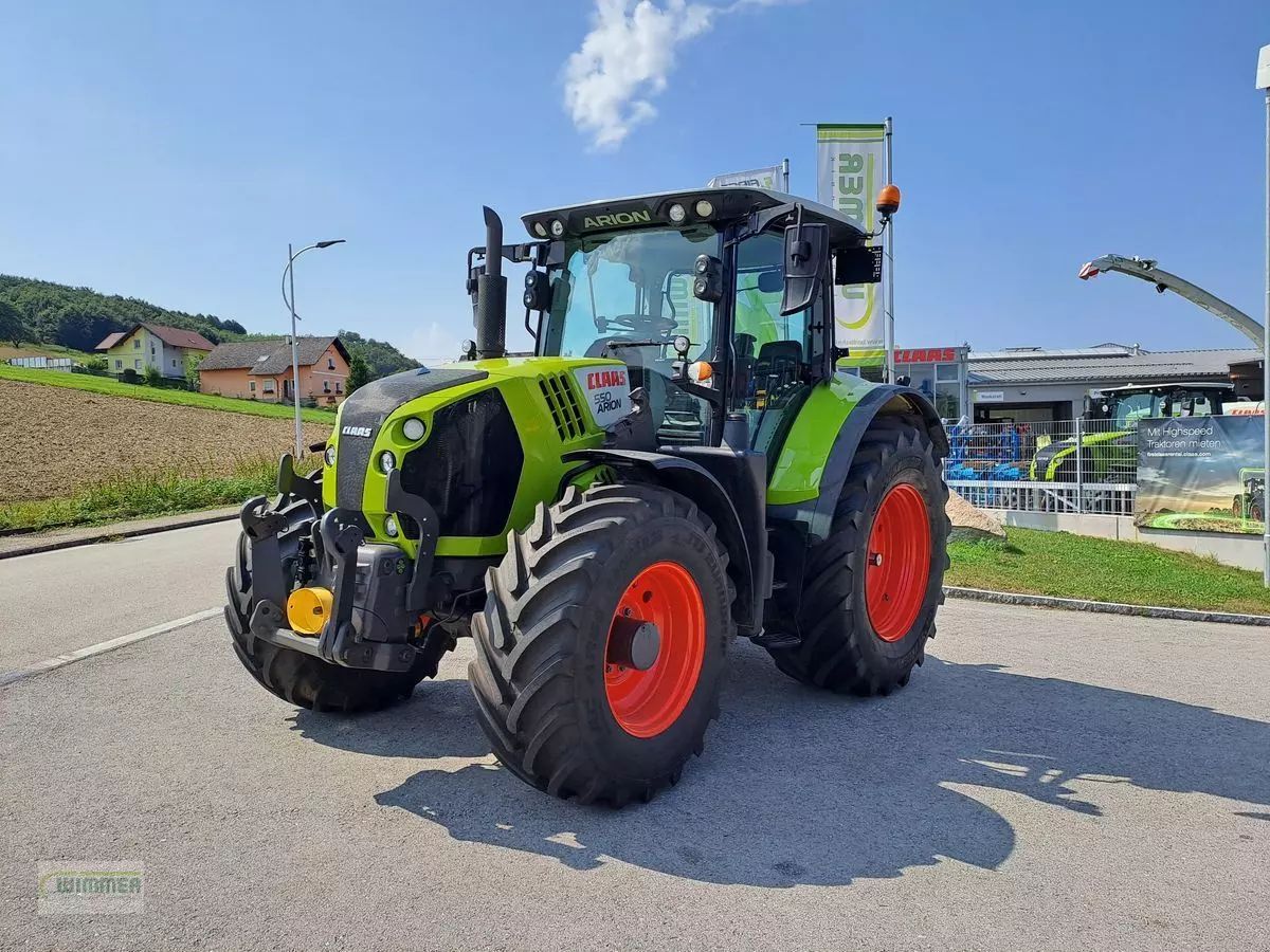 E-FARM: Claas Arion 550 CMATIC CIS - Tractor - id AYGLZWE - €86,667 - Year of construction: 2018 - Engine hours: 3,800,Engine power (HP): 165,Austria