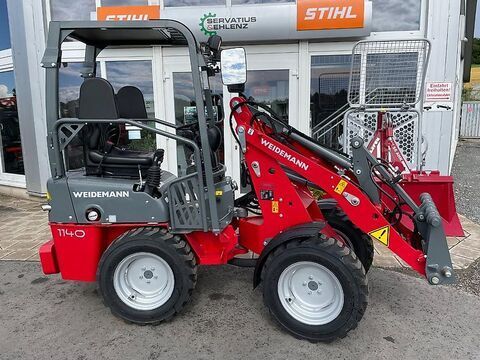 E-FARM: Weidemann 1140 - Wheel loader - id 3ZBSJ9A - Year of construction: 2025 - Engine hours: 5,Engine power (HP): 25,Germany