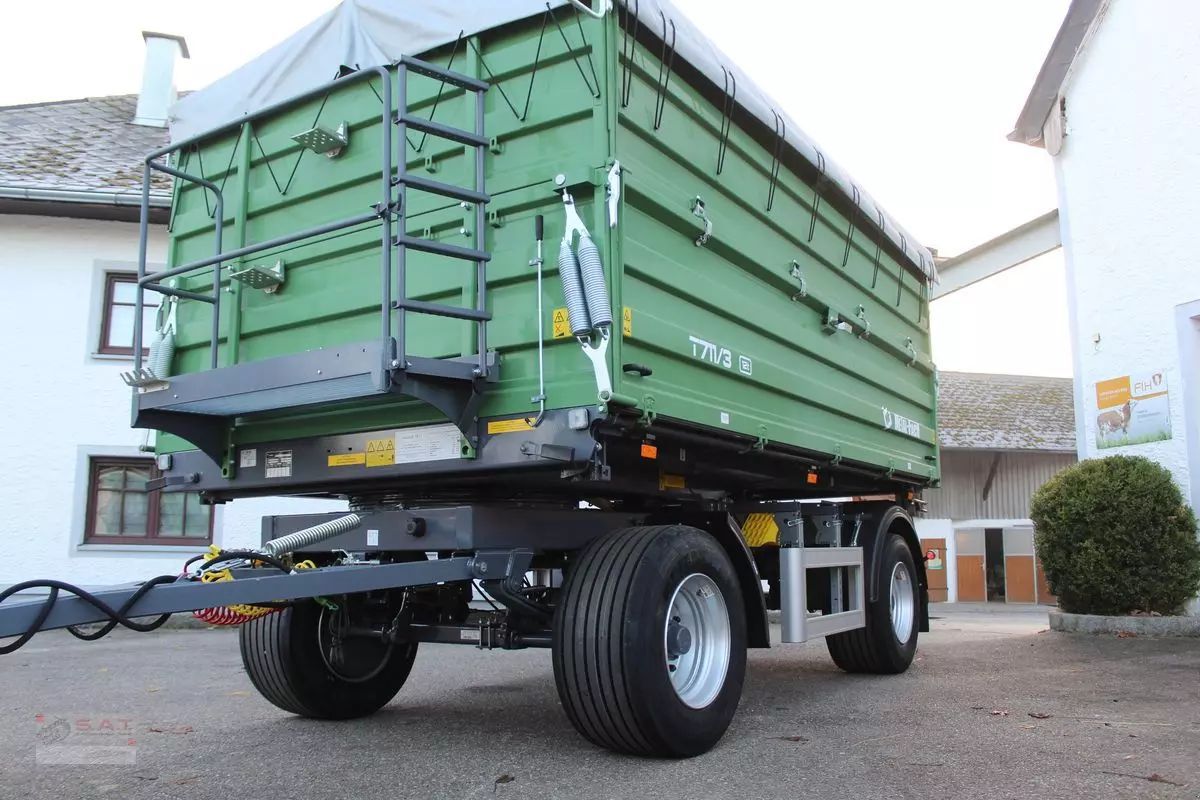 E-FARM: metal-fach t 711- 16 to. zweiachskipper-neu - Benne - id LVQFQA6 - Autriche