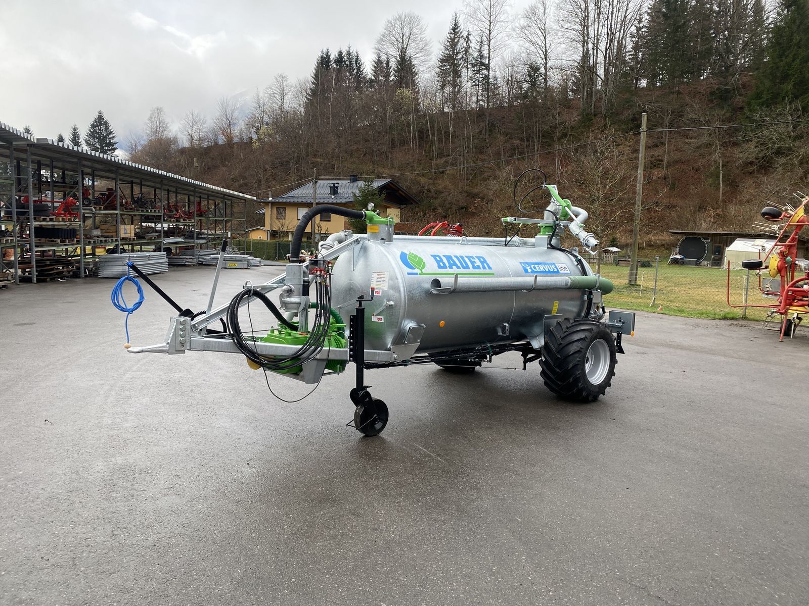 Bauer kombifass k 31 einachs mit werfer Tanker €26,500