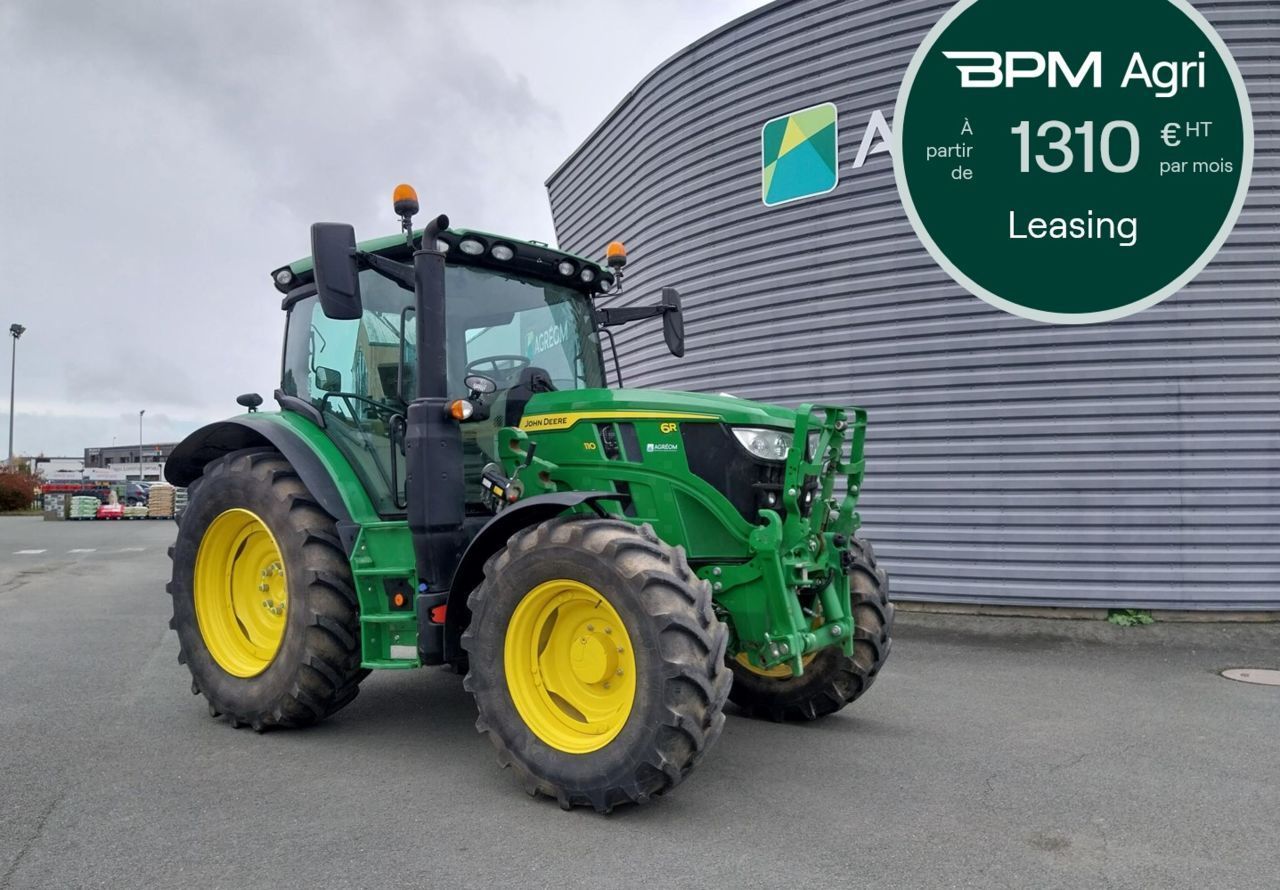 E-FARM: John Deere 6R 110 - Traktor - id BLNUWRW - 122.000 € - Produktionsår: 2023 - Motortimer: 800,Motoreffekt (HP): 110,Frankrig