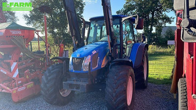 E-FARM: New Holland T5050 - Tractor - id CAFGNGJ - €29,000 - Year of construction: 2011 - Engine hours: 9,400,Engine power (HP): 97,Germany