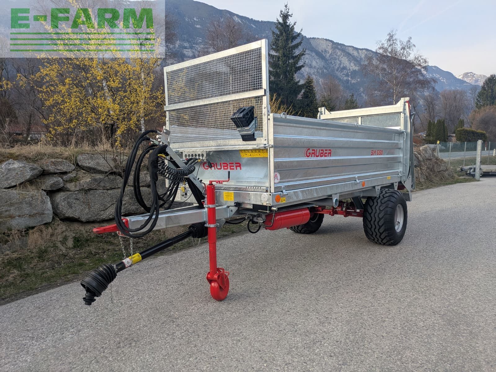 Gruber miststreuer sm 650 Manure and compost spreader €30,417