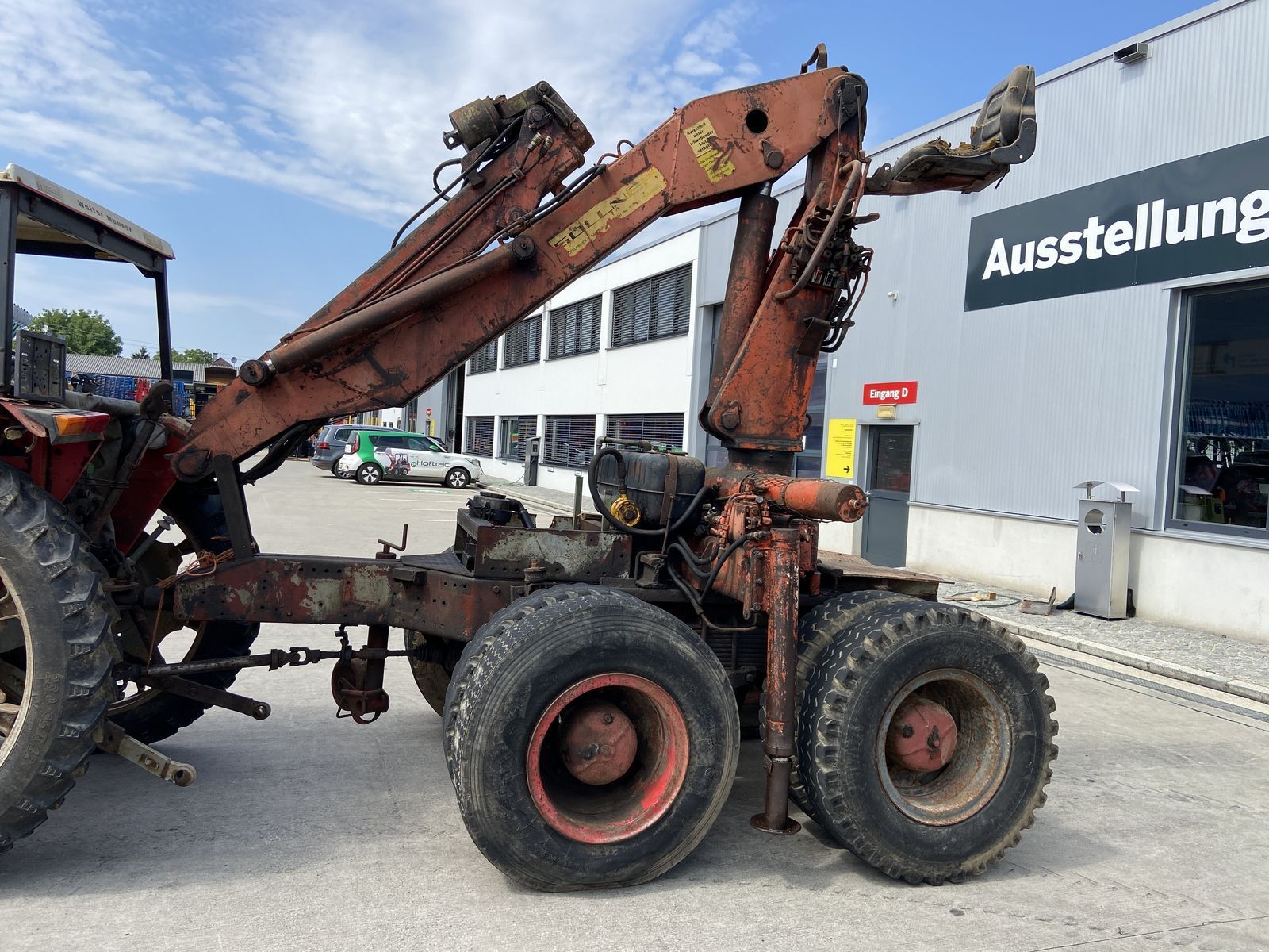 E-FARM: Palfinger forstkran - Anbaugerät - id 1TVYLIZ - 2.646 € - Baujahr: 1973 - Österreich