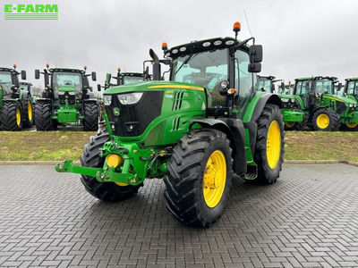 E-FARM: John Deere 6195 R - Tractor - id 6D3XQR7 - €88,878 - Year of construction: 2017 - Engine hours: 5,045,Engine power (HP): 195,United Kingdom