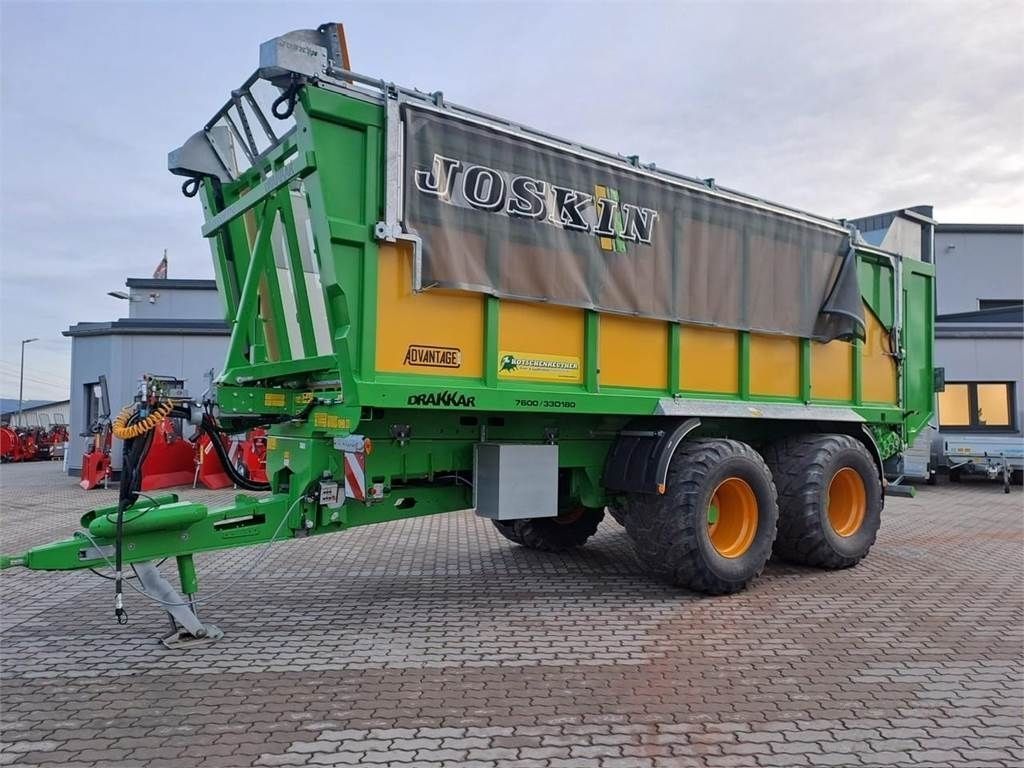 E-FARM: JOSKIN DRAKKAR 7600/33D180 - Trailer - id QKCSMCE - 78.500 € - Produktionsår: 2022 - Tyskland