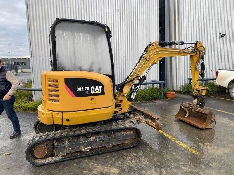 E-FARM: Caterpillar canopy 302.7dcr machine suisse - Mini escavatore - id IRL5DER - 25.700 € - Anno di costruzione: 2019 - Francia
