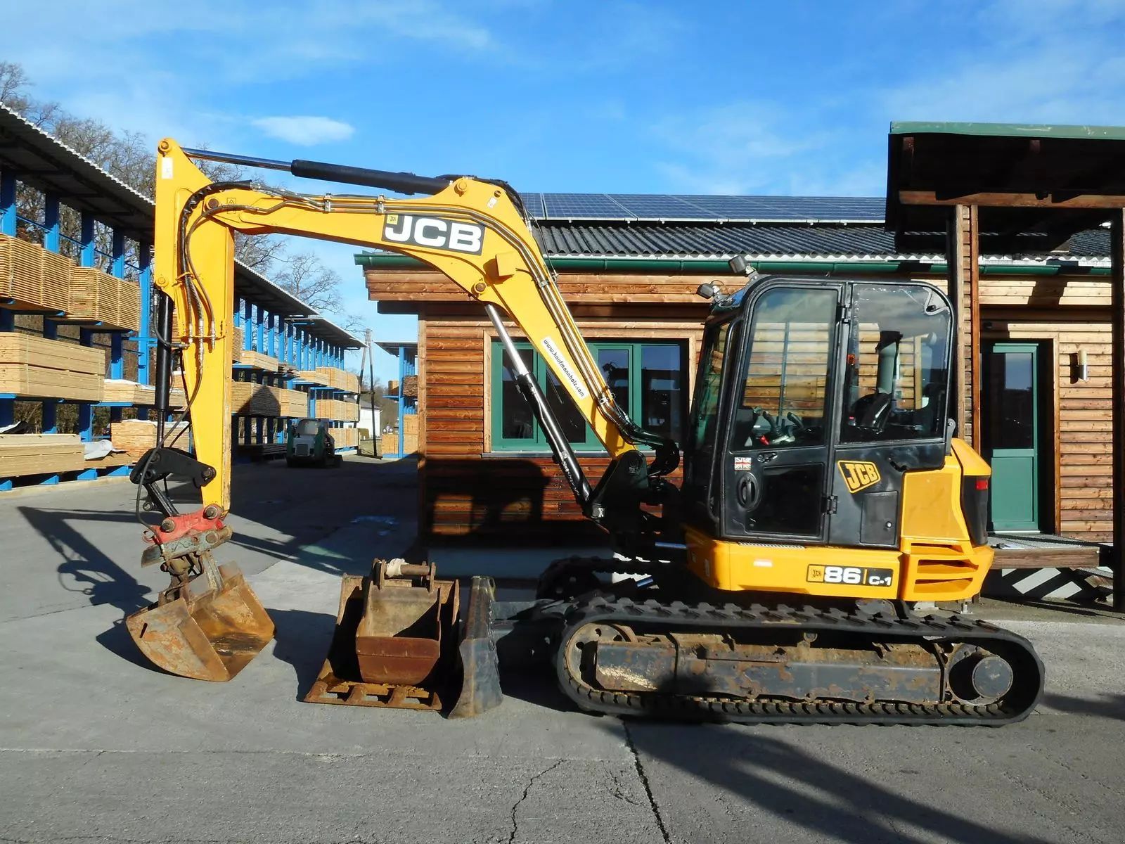 E-FARM: JCB 86 c-1 ( 8.775kg ) - Mini-pelle - id 7GK5QR9 - 31 950 € - Année: 2014 - Autriche