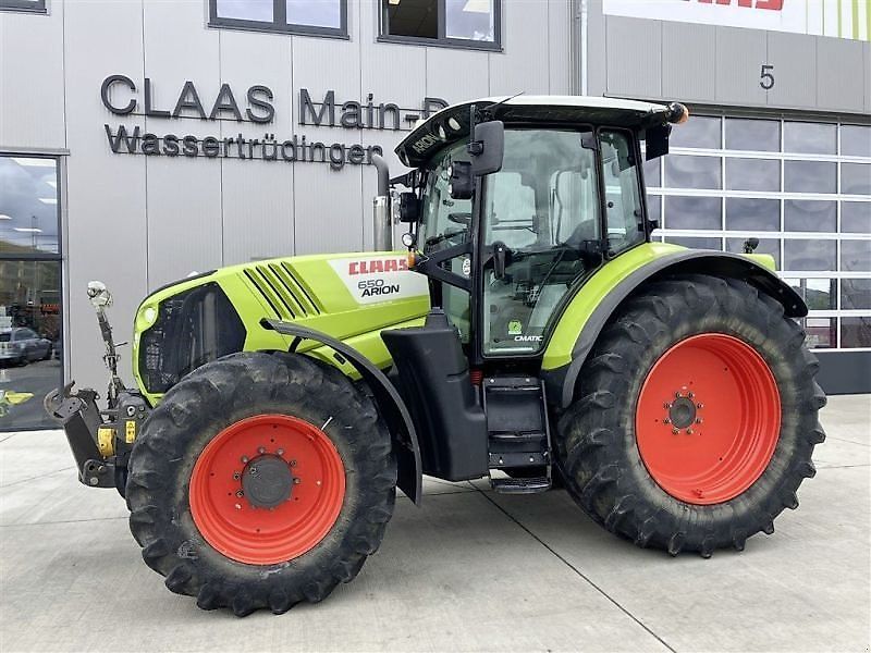 E-FARM: Claas Arion 650 CMATIC - Tractor - id 1MBS8FT - €68,500 - Year of construction: 2015 - Engine hours: 3,047,Engine power (HP): 175,Germany