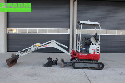 E-FARM: Takeuchi takeuchi tb 217 r minibagger - bagger - Excavator - id RBZAEXM - €25,212 - Year of construction: 2021 - Engine power (HP): 16