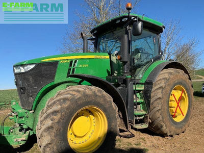 E-FARM: John Deere 7230 R - Tractor - id ERESJJD - €99,000 - Year of construction: 2016 - Engine hours: 4,640,Engine power (HP): 221,France