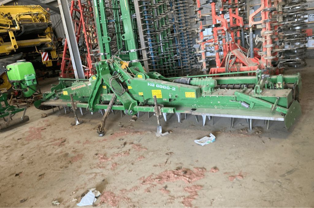E-FARM: Amazone kg 6000-2 - Herse rotative - id QVVXKYD - 19 000 € - Année: 2011 - France