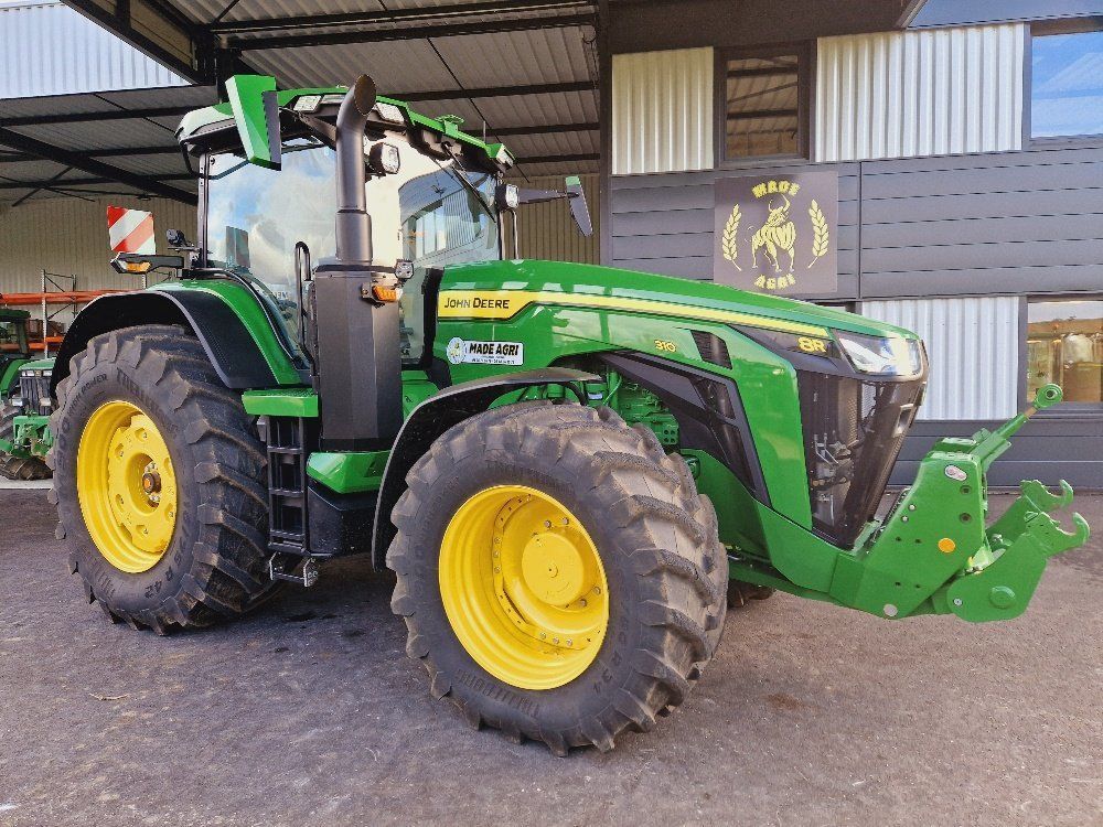 E-FARM: John Deere 8R 310 - Tracteur - id NAMYYGE - 275 000 € - Année: 2022 - Lecture du nombre d'heure: 628,Puissance du moteur (chevaux): 310,France