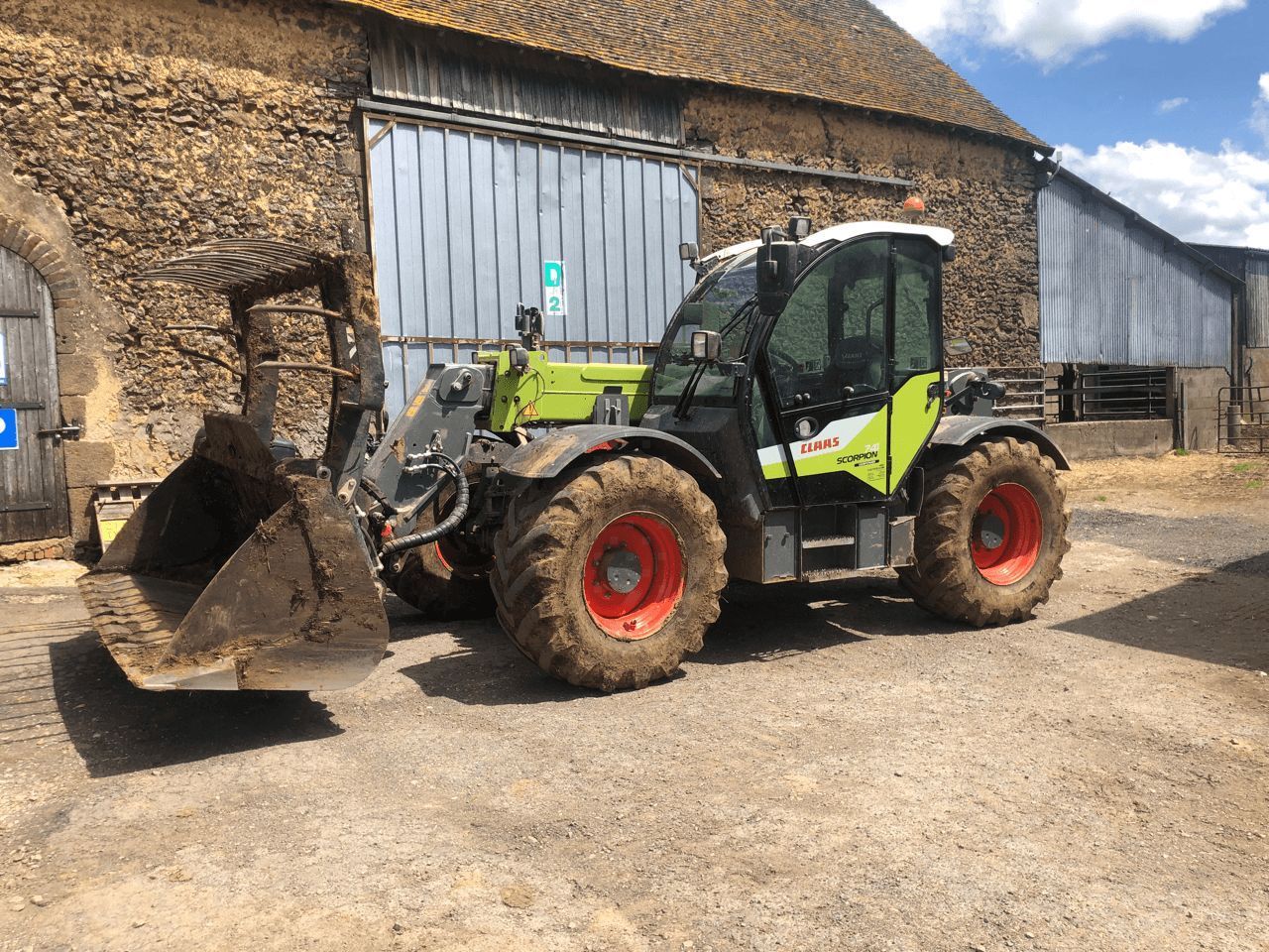 E-FARM: Claas scorpion 741 vari p t4f advanc - Teleszkópos rakodó - id S4RAU6S - 49 000 EUR - Gyártási év: 2019 - Üzemóra (motor): 4500,Franciaország