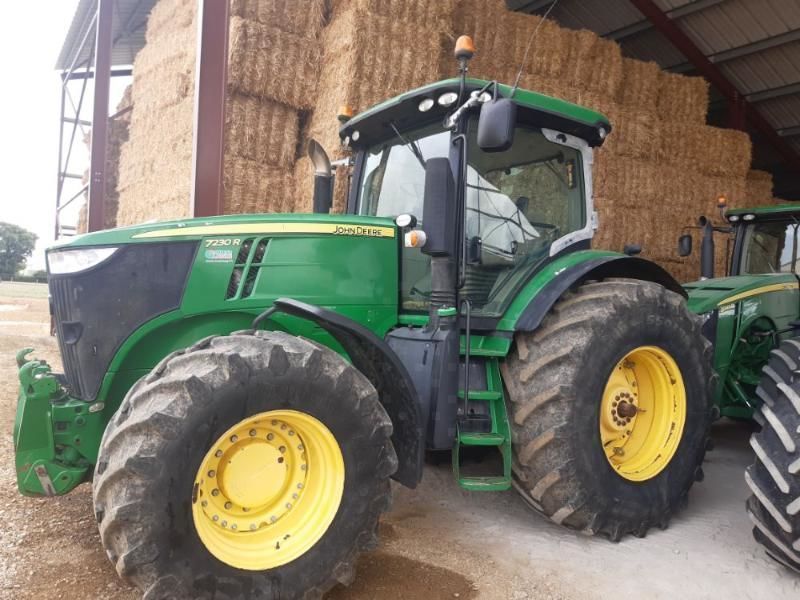 E-FARM: John Deere 7230 R - Traktor - id KKICRLH - 59.000 € - Baujahr: 2013 - Abgelesene Motorstunden: 7.700,Motorleistung (PS): 230,Frankreich