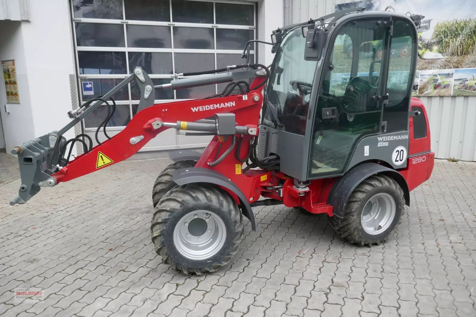 Weidemann 1280 Teleskopradlader 37.800 €