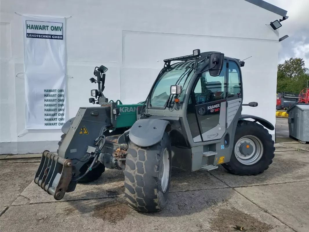E-FARM: KRAMER kt557 t4 - Teleskopický nakladač - id GVLKPCH - 60 000 € - Rok výroby: 2019 - Hodiny motoru: 5 046,Výkon motoru (HP): 156,Německo