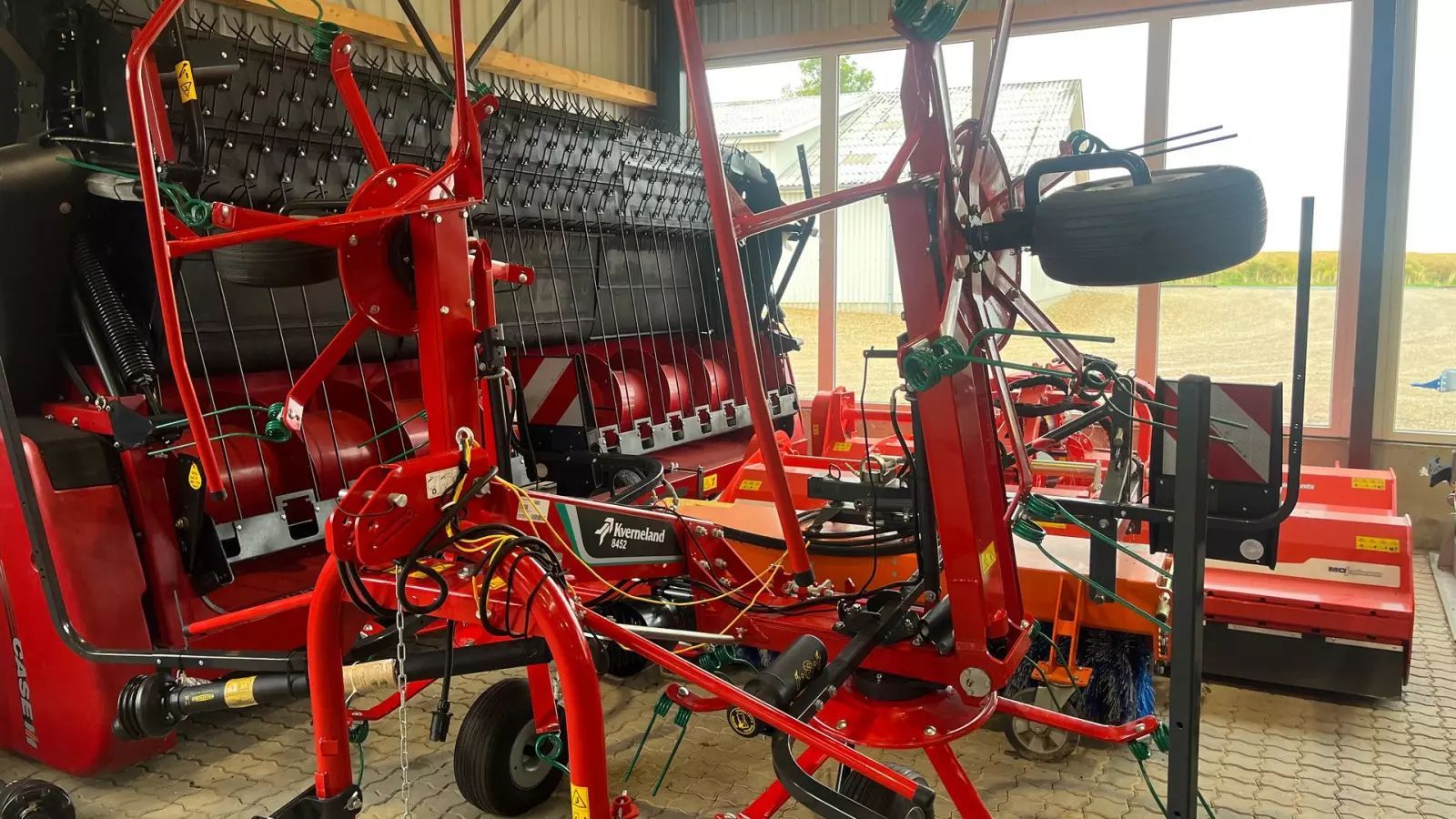 Kverneland kv8452 rotorvender. Rake €8,902