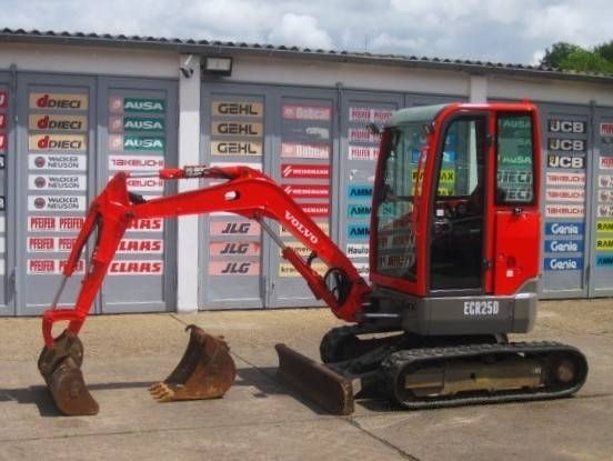VOLVO ecr 25 d Mini excavator €18,800