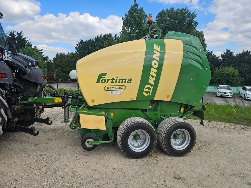E-FARM: Krone Fortima V 1800 MC - Ballepresser - id GJCYSDI - 27.000 € - Produktionsår: 2019 - Frankrig