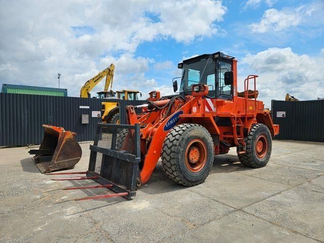 VOLVO samsung sl120-2 *ce*5.395h*sw*gabel*2 x reifen Wheel loader €21,500