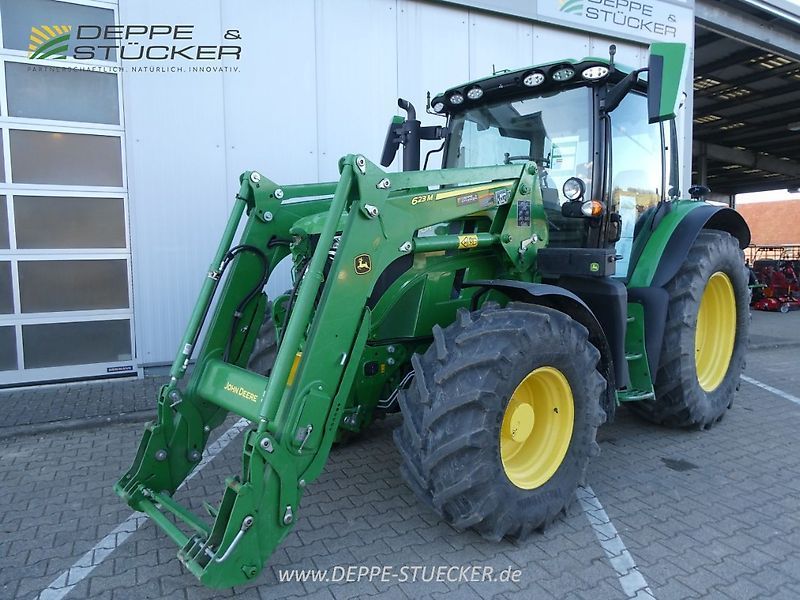 E-FARM: John Deere 6R 110 - Traktor - id ESBW7QE - 128.500 € - Produktionsår: 2023 - Motortimer: 1.238,Motoreffekt (HP): 110,Tyskland