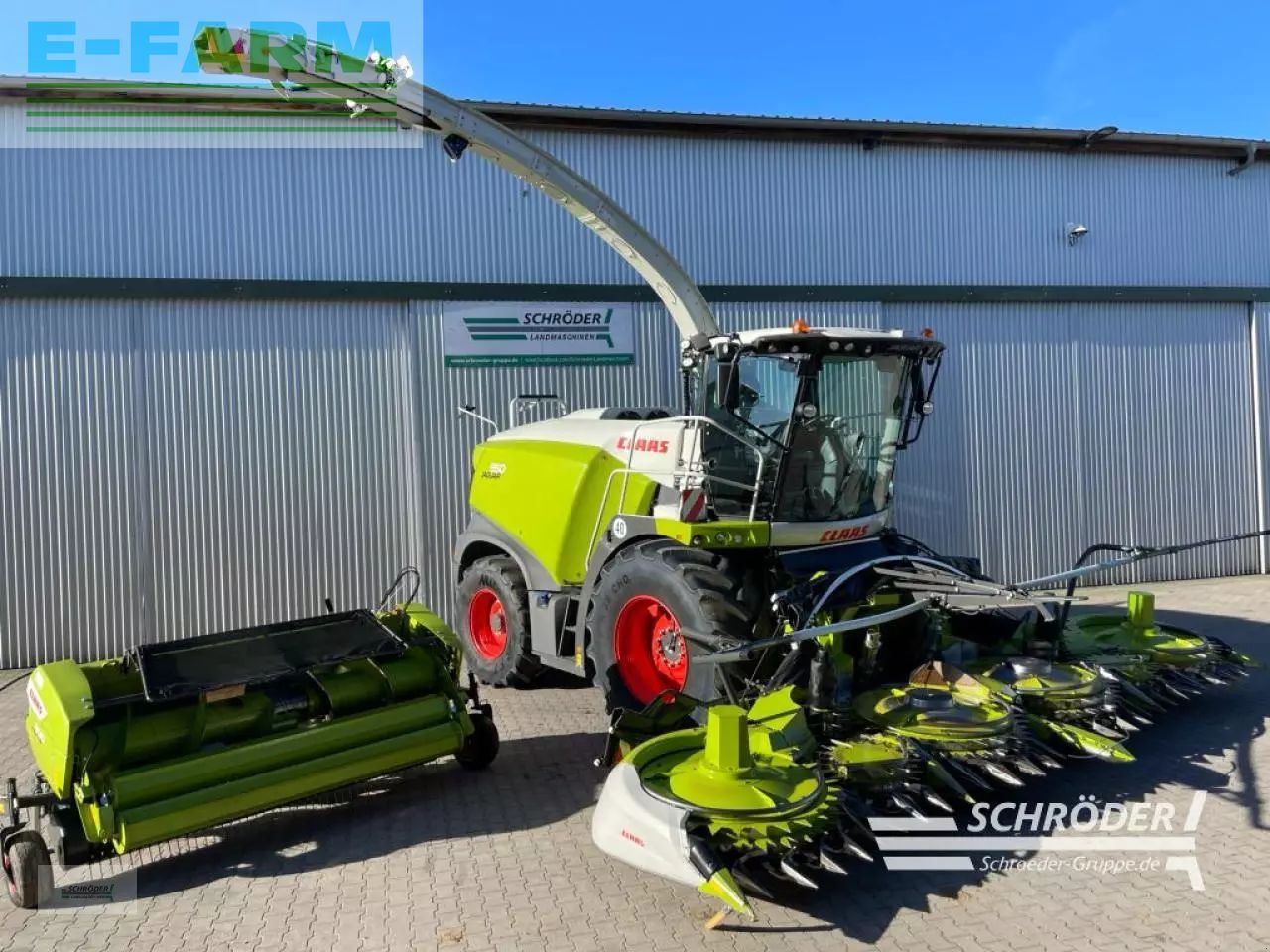 Claas Jaguar 950 Self propelled forage harvester €298,000