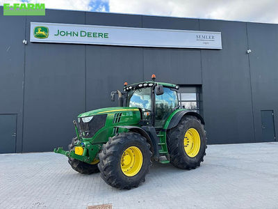 E-FARM: John Deere 6210 R - Tractor - id 7ZGMA9P - €62,789 - Year of construction: 2014 - Engine hours: 10,800,Engine power (HP): 210,Denmark