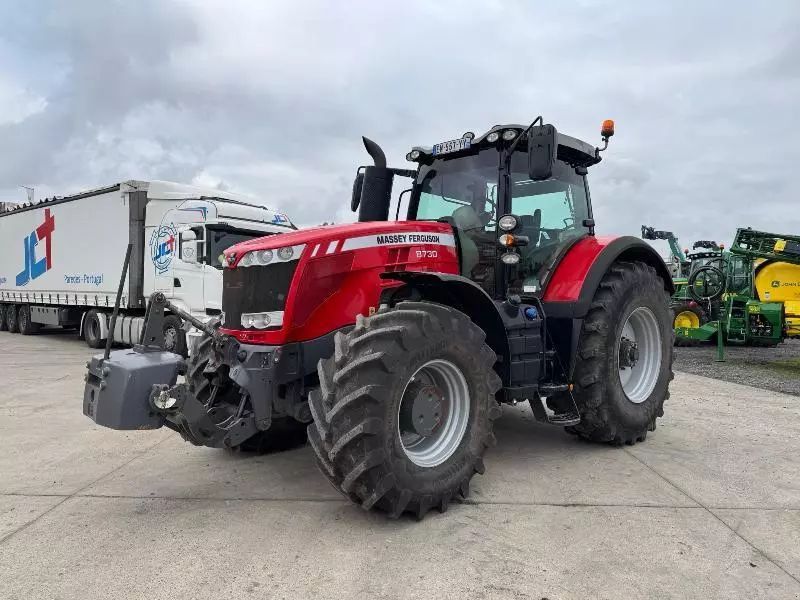 E-FARM: Massey Ferguson 8730 Dyna-VT - Tractor - id 2QJ5SHZ - €105,000 - Year of construction: 2018 - Engine hours: 5,188,Engine power (HP): 330,France