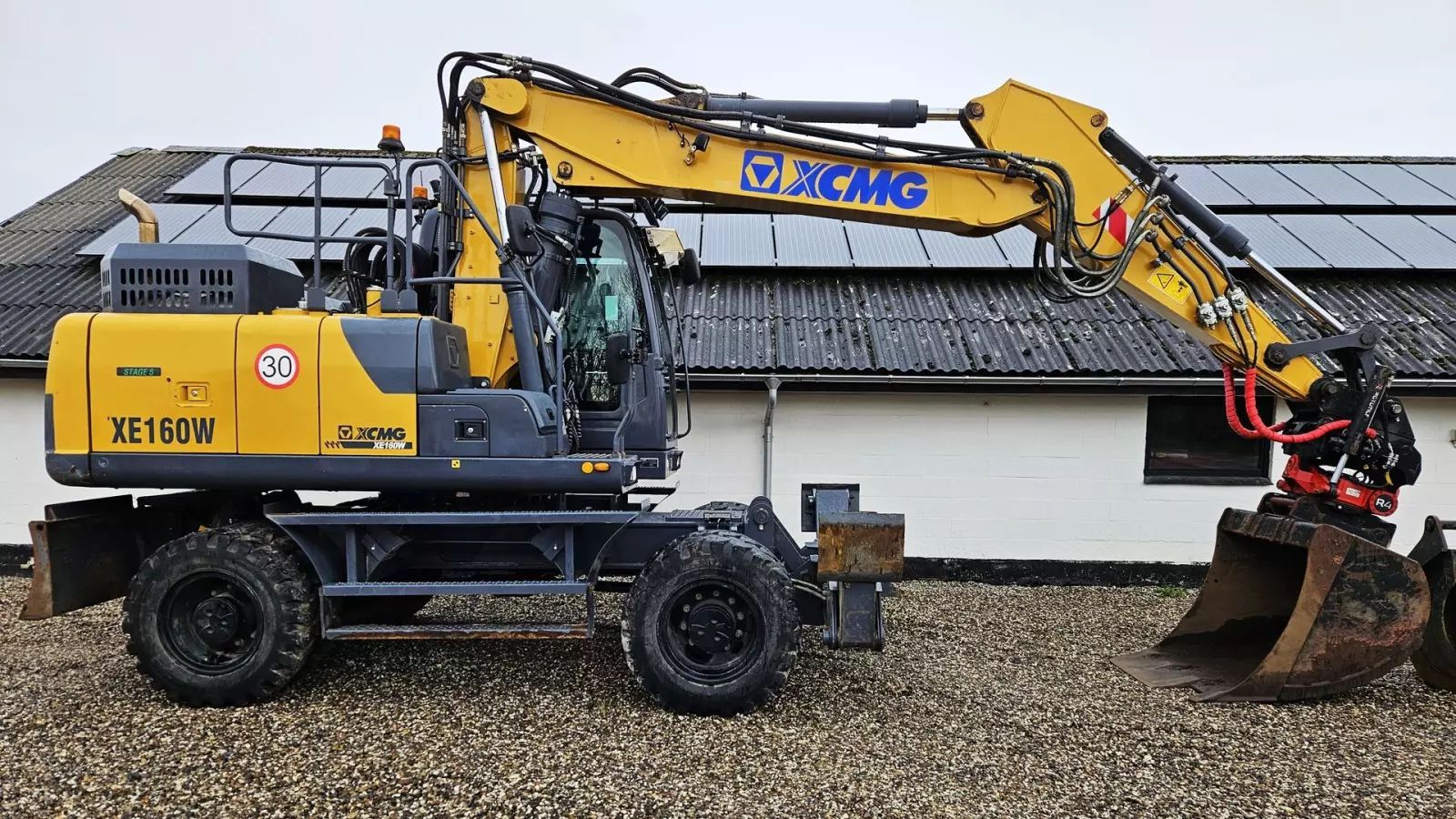 XCMG xe160w hjulgraver / tiltrotator / meget udstyr / 3500 timer Excavator €59,654