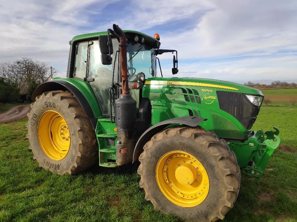 E-FARM: John Deere 6145 M - Traktor - id D4TPMB9 - 74.000 € - Baujahr: 2018 - Motorleistung (PS): 145,Frankreich