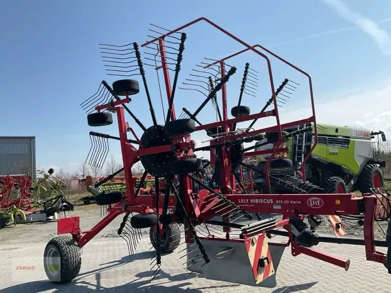 E-FARM: Lely hibiscus 815 cd vario - Rake - id G82KSKH - €16,500 - Year of construction: 2016 - Germany
