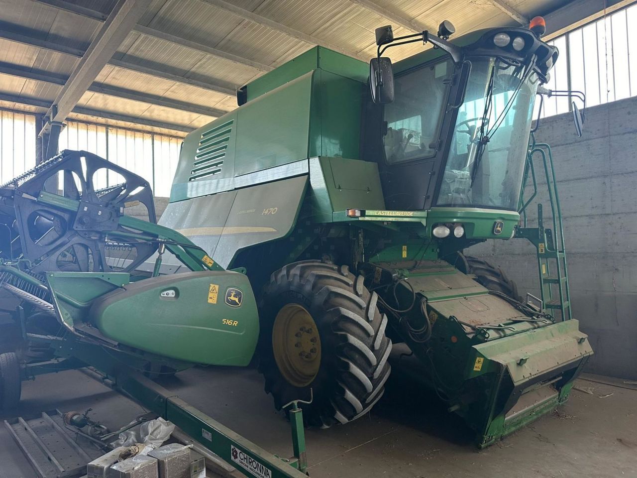 E-FARM: John Deere 1470 - Cosechadora - id GHTICKE - Año: 2011 - Horas: 3800,Italia
