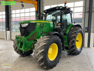 E-FARM: John Deere 6210 R - Tractor - id M1PNKXN - €49,500 - Year of construction: 2012 - Engine hours: 10,300,Engine power (HP): 210,Germany